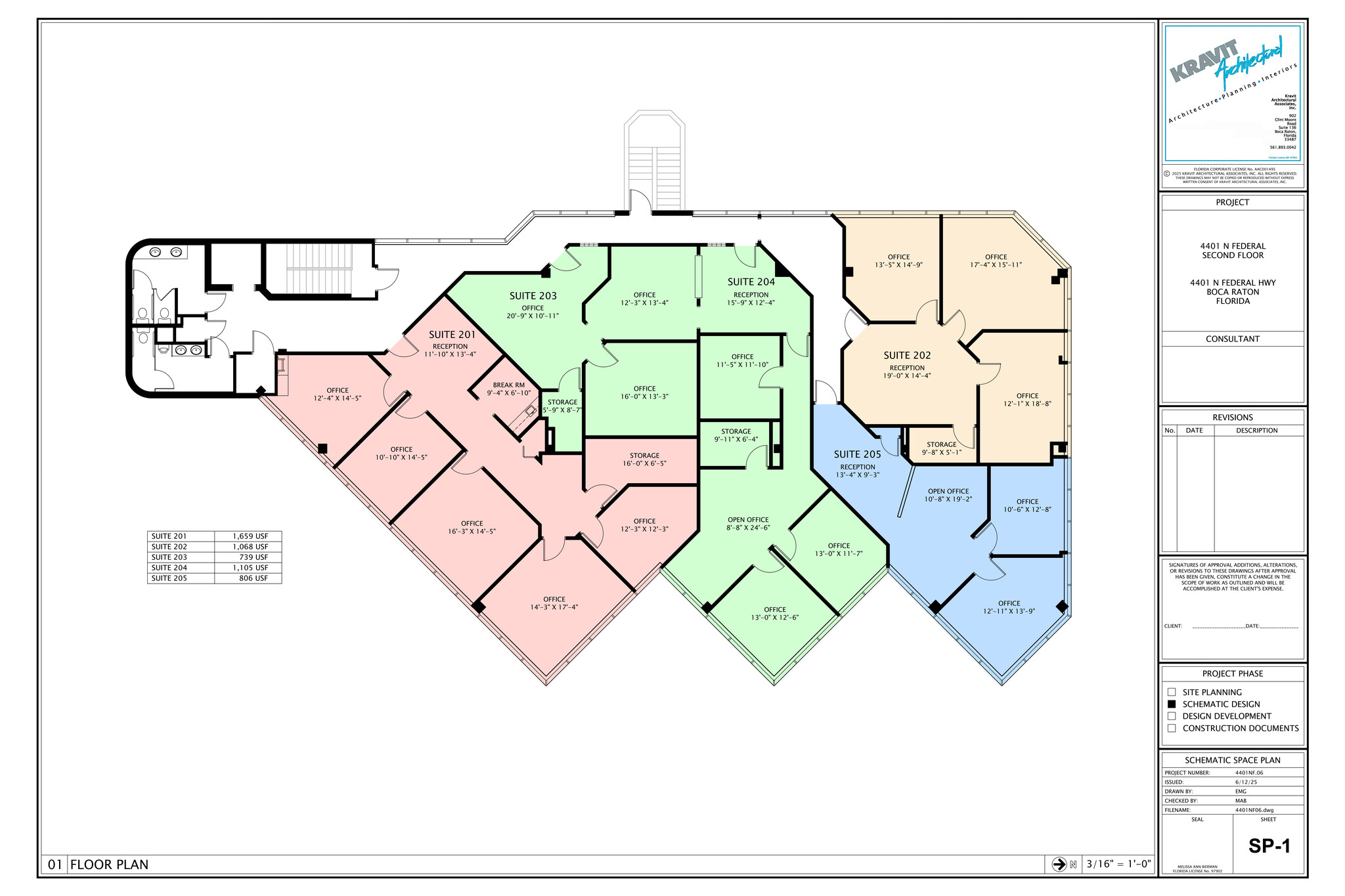 4401 N Federal Hwy, Boca Raton, FL à louer Plan de site– Image 1 sur 2