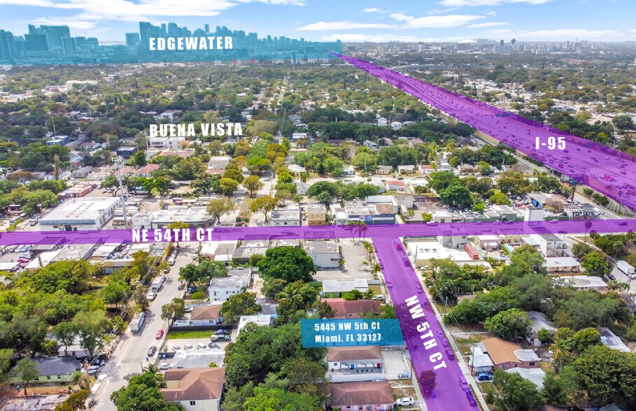 5445 NW 5th Ct, Miami, FL à vendre - Photo de l’immeuble – Image 3 sur 7