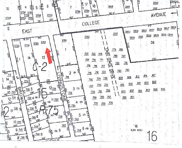 2765-2767 E College Ave, Decatur, GA à louer - Plan cadastral – Image 2 sur 9
