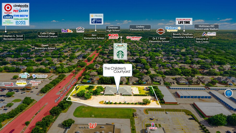 210 N Alma Rd, Allen, TX à vendre - Photo de l’immeuble – Image 3 sur 5