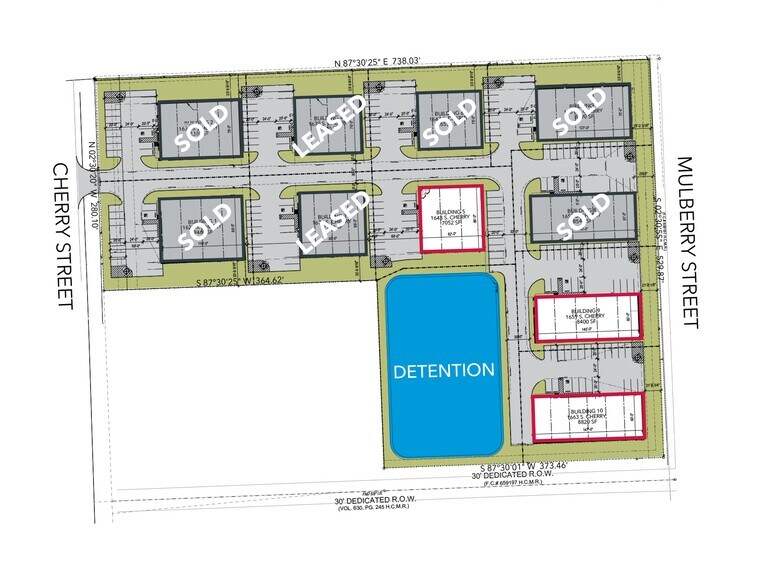 1663 S Cherry St, Tomball, TX à vendre - Plan de site – Image 2 sur 6
