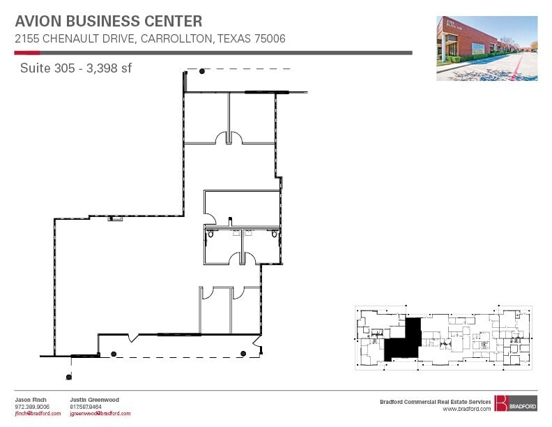 2155 Chenault Dr, Carrollton, TX à louer Plan d’étage– Image 1 sur 1