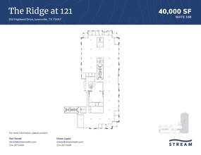 350 Highland Dr, Lewisville, TX à louer Plan d’étage– Image 1 sur 2