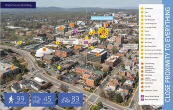 216-218 W Water St, Charlottesville, VA - VUE AÉRIENNE  vue de carte