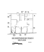 626 Sheepshead Bay Rd, Brooklyn, NY à louer Plan d’étage– Image 1 sur 1