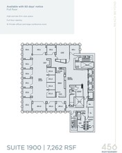 456 Montgomery St, San Francisco, CA à louer Plan d’étage– Image 1 sur 1