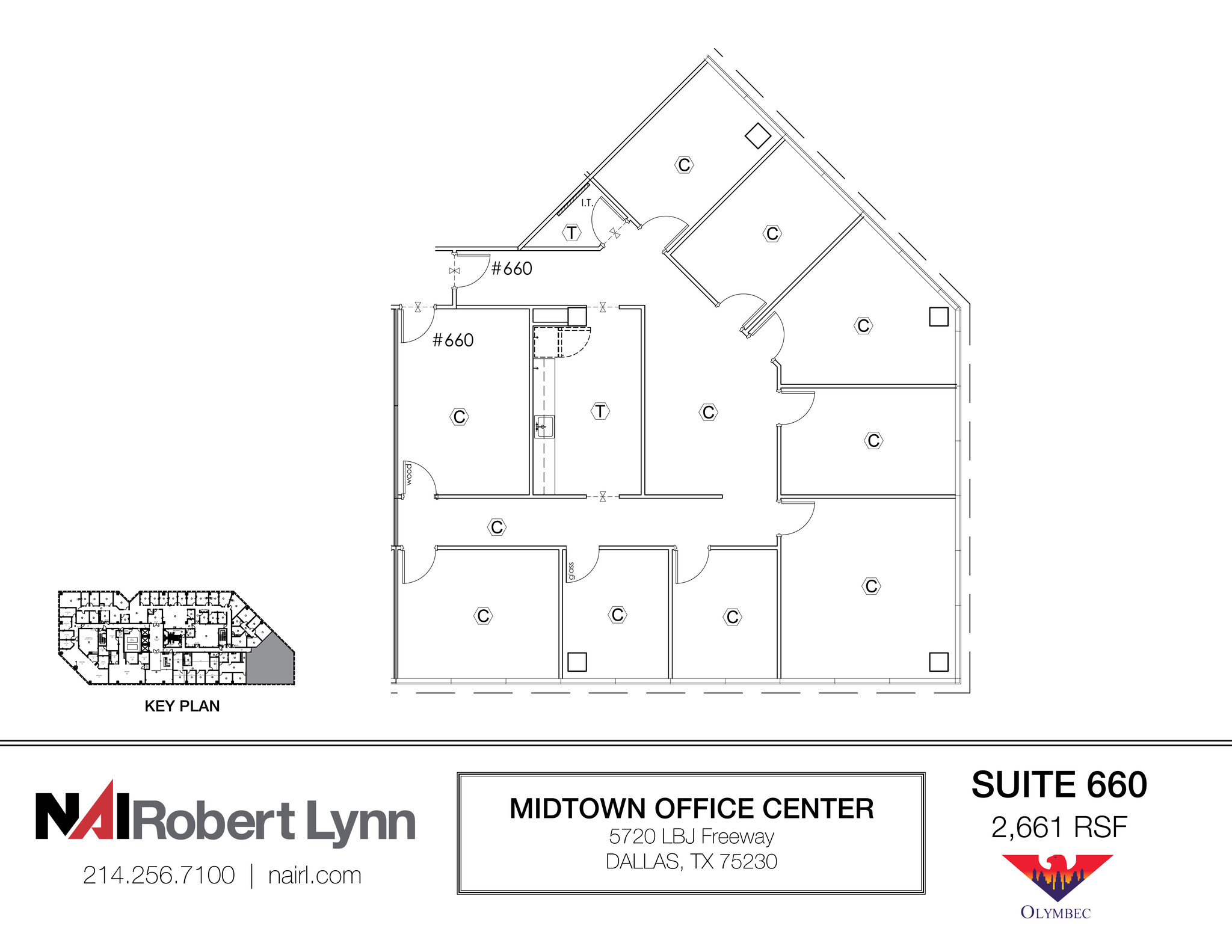 5720 Lyndon B Johnson Fwy, Dallas, TX à louer Plan d’étage– Image 1 sur 1