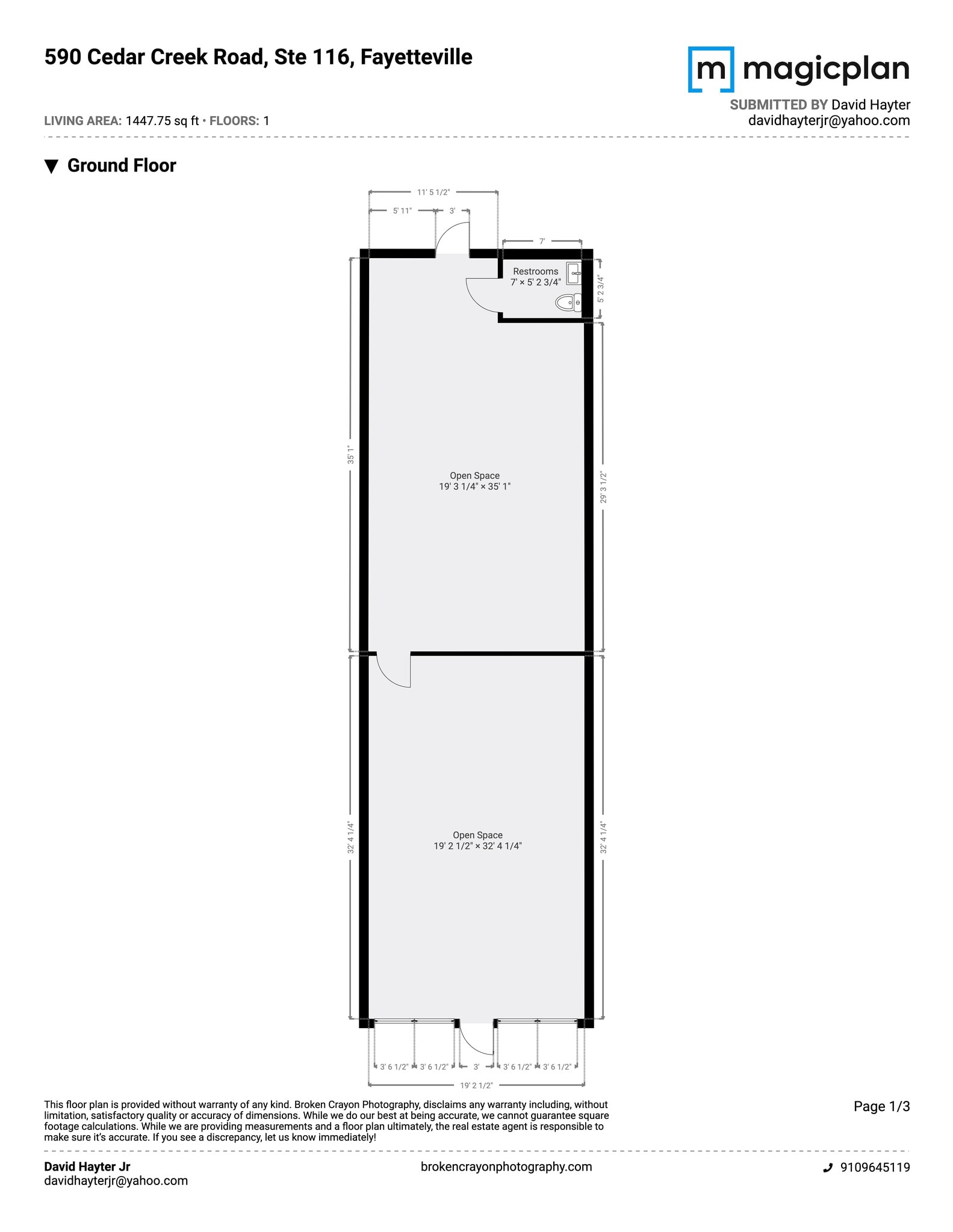 590 Cedar Creek Rd, Fayetteville, NC à louer Plan de site– Image 1 sur 11