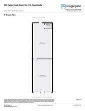 590 Cedar Creek Rd, Fayetteville, NC à louer Plan de site– Image 1 sur 11