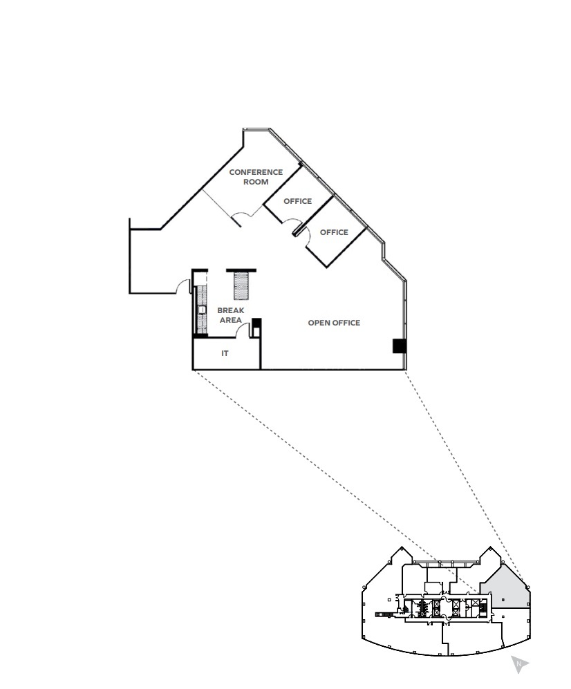 5355 Mira Sorrento Pl, San Diego, CA à louer Plan d’étage– Image 1 sur 1