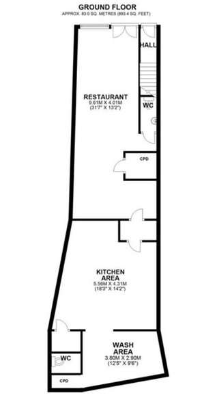 45 Deptford High St, Londres à vendre - Plan d’étage – Image 3 sur 5
