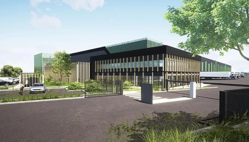 Industriel/Logistique dans Moult-Chicheboville à louer - Photo de l’immeuble – Image 2 sur 4