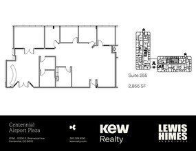 12150-12200 E Briarwood Ave, Centennial, CO à louer Plan de site– Image 1 sur 6