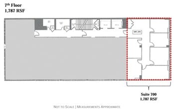 8121 Georgia Ave, Silver Spring, MD à louer Plan d’étage– Image 1 sur 1