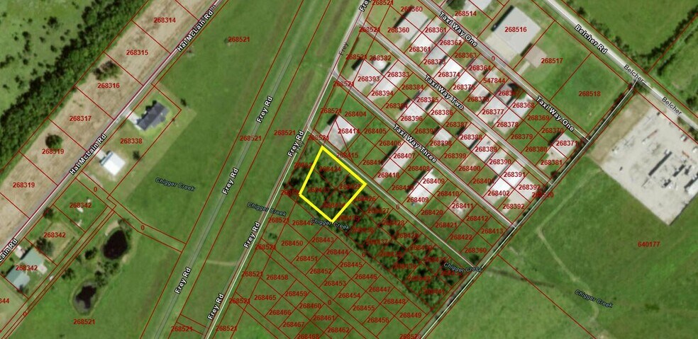Lots 65 66 74 & 75 Wolfe Airpark, Manvel, TX à vendre - Aérien – Image 1 sur 10