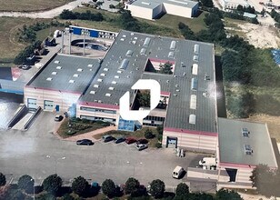 Blyes - Vue aérienne  vue de carte