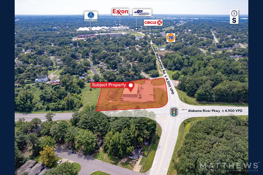 3900 Lower Wetumpka Rd, Montgomery, AL à vendre - Photo de l’immeuble – Image 3 sur 3