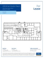 2930 W Sam Houston Pkwy N, Houston, TX à louer Plan d’étage– Image 1 sur 1
