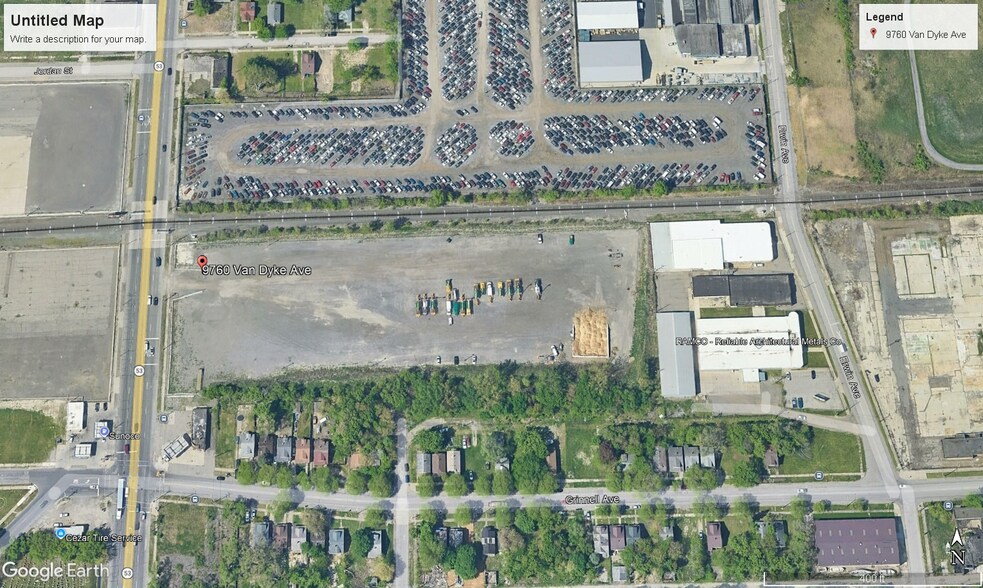9760 Van Dyke Ave, Detroit, MI à louer - Aérien – Image 1 sur 2