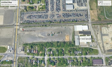 9760 Van Dyke Ave, Detroit, MI - Vue aérienne vue de carte