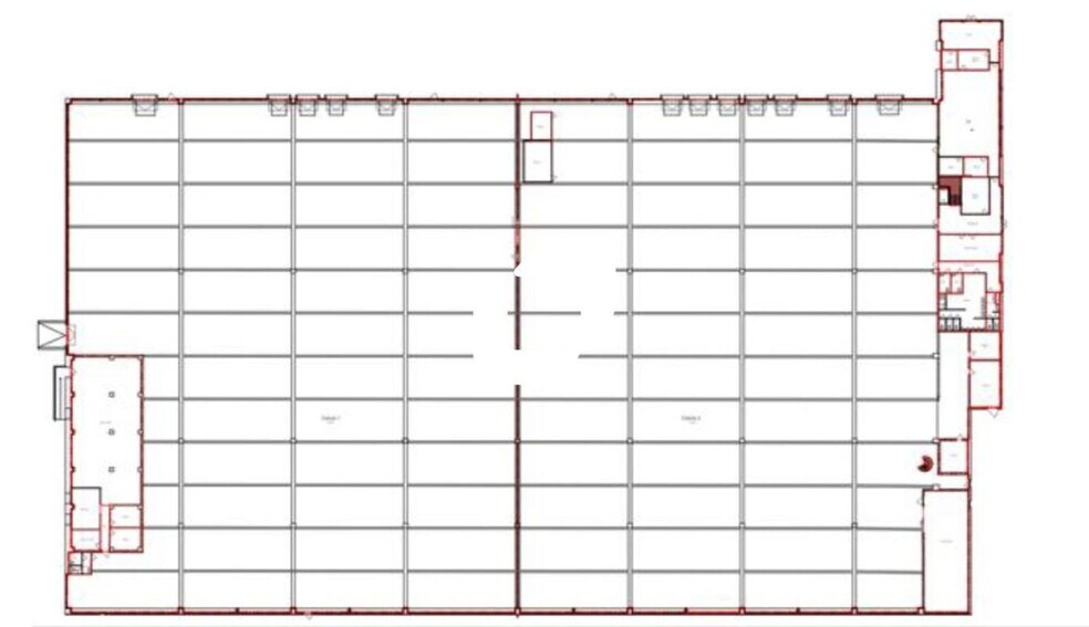 Industriel/Logistique dans Saint-Priest à louer - Plan d’étage – Image 2 sur 3