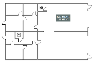 2810 S 24th St, Phoenix, AZ à louer Plan d’étage– Image 1 sur 8