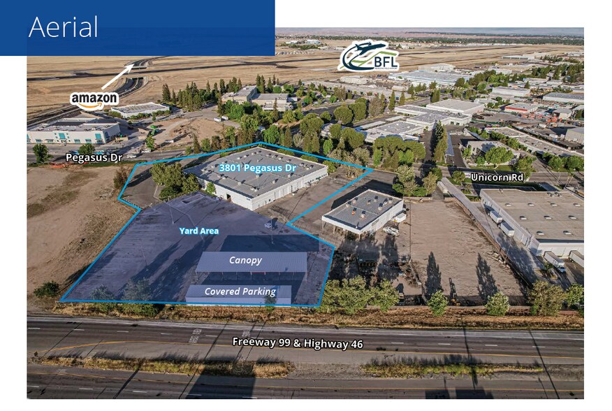 3801 Pegasus Dr, Bakersfield, CA à louer - Photo de l’immeuble – Image 3 sur 8