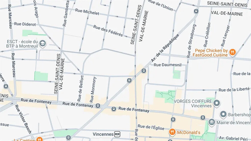 Local commercial dans Vincennes à louer - Photo de l’immeuble – Image 3 sur 4