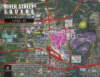 Plus de détails pour 201-285 Midway Blvd, Elyria, OH - Local commercial à louer