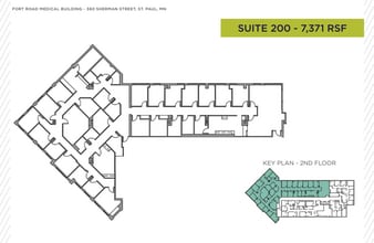 360 Sherman St, Saint Paul, MN à louer Plan d’étage– Image 1 sur 1