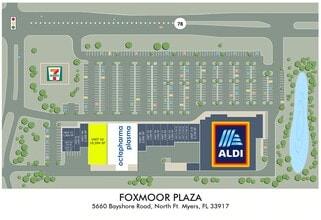 5660 Bayshore Rd, North Fort Myers, FL à louer Plan de site– Image 1 sur 1