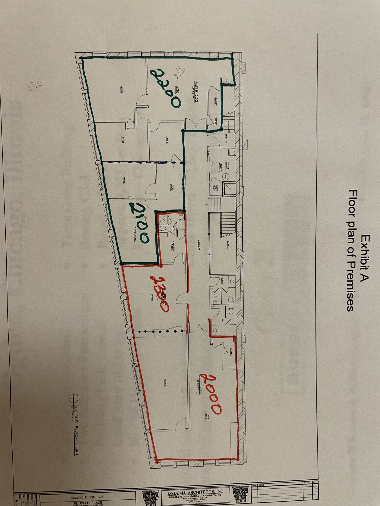 760 N Ogden Ave, Chicago, IL à louer Plan d’étage– Image 1 sur 1