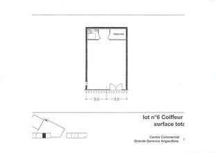 38 Rue Pierre Aumaître, Angoulême à louer Plan de site– Image 1 sur 1