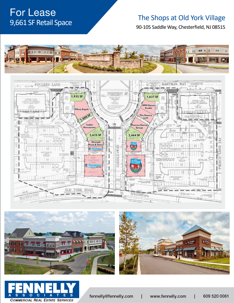 90-105 Saddle Way, Chesterfield, NJ à louer Plan d’étage– Image 1 sur 1