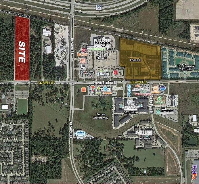 2500 SPRING STUEBNER Rd, Spring, TX à vendre Photo principale– Image 1 sur 2