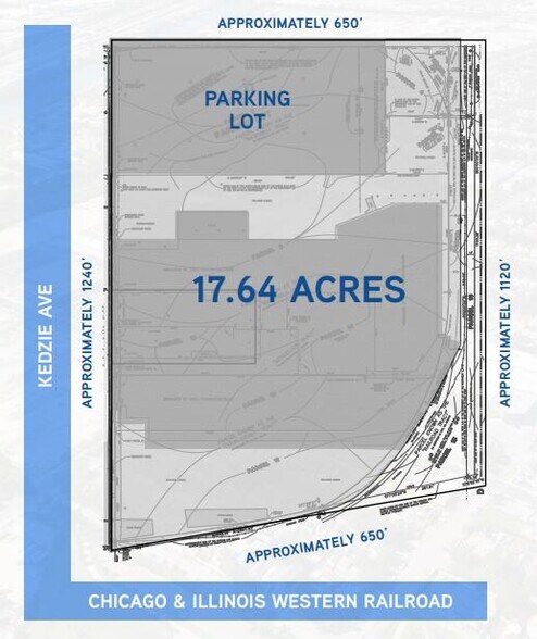 3101 S Kedzie Ave, Chicago, IL à vendre - Plan de site – Image 2 sur 2