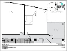 7501 Boulder View Dr, North Chesterfield, VA à louer Plan d’étage– Image 1 sur 1