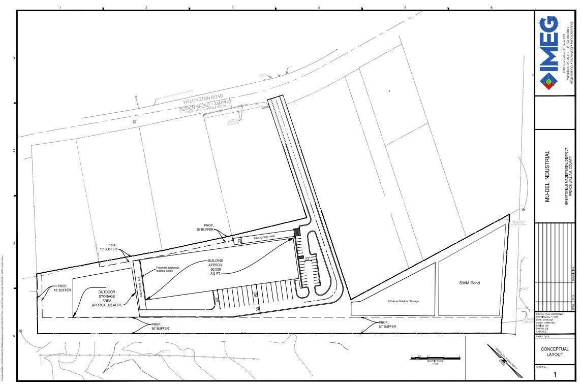 8586 Wellington Rd, Manassas, VA à vendre Plan de site– Image 1 sur 2