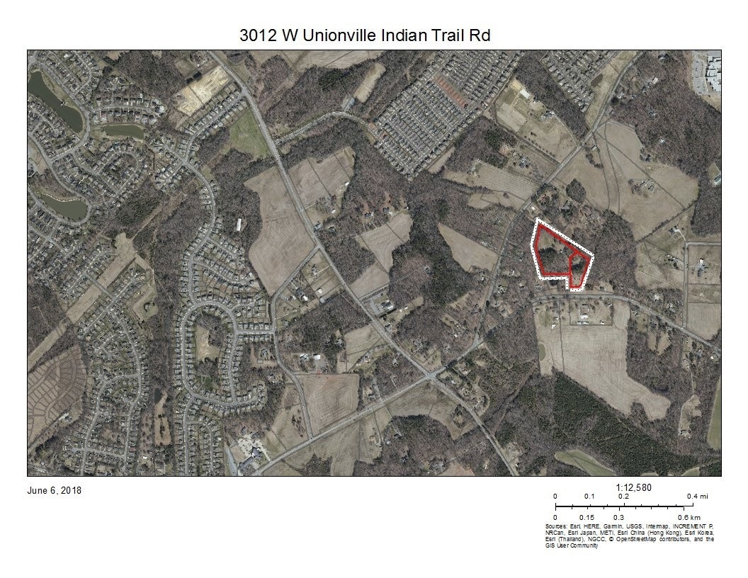 3012 Unionville Indian Trail Rd W, Indian Trail, NC à vendre Aérien– Image 1 sur 2