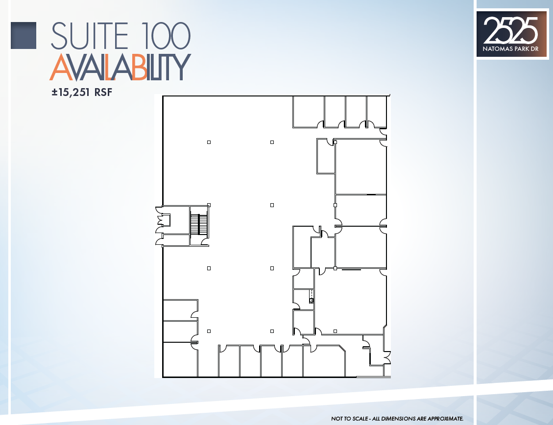 2525 Natomas Park Dr, Sacramento, CA à louer Plan d’étage– Image 1 sur 1