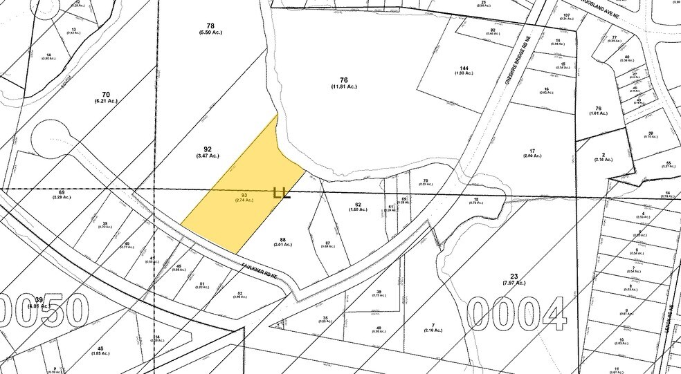 2091-2115 Faulkner Rd NE, Atlanta, GA à louer - Plan cadastral – Image 2 sur 5