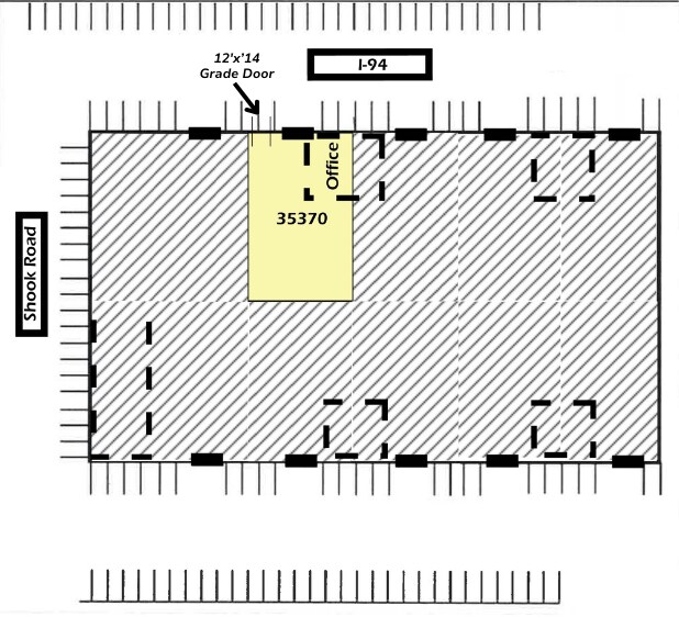 35300-35390 Union Lake Rd, Harrison Township, MI à louer Plan de site– Image 1 sur 1