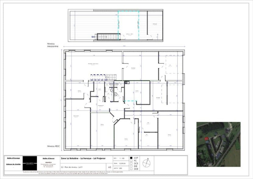 Bureau dans La Frénaye à louer - Plan d’étage – Image 2 sur 2