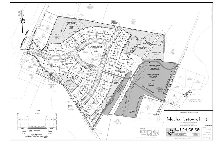 122 Emmitsburg Rd, Thurmont, MD à vendre - Plan de site – Image 2 sur 2