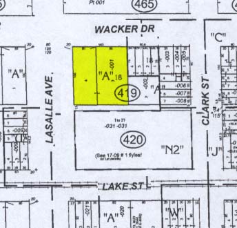 121 W Wacker Dr, Chicago, IL à louer - Plan cadastral – Image 2 sur 36