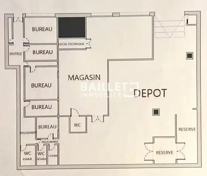 Industriel/Logistique dans Villeneuve-Loubet à louer - Plan d’étage – Image 3 sur 7