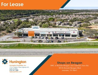 Plus de détails pour 18145 Ronald W Reagan Blvd, Leander, TX - Local commercial à louer