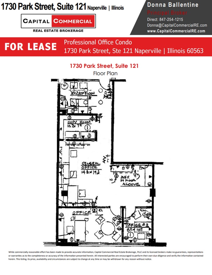 1730 Park St, Naperville, IL 60563 - Lot 121 -  - Plan d’étage - Image 1 of 1