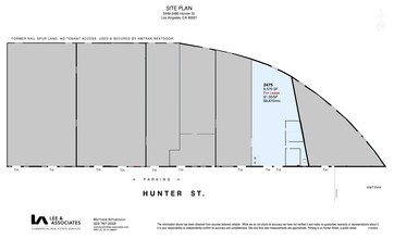 2475 Hunter St, Los Angeles, CA à louer Plan de site– Image 1 sur 1