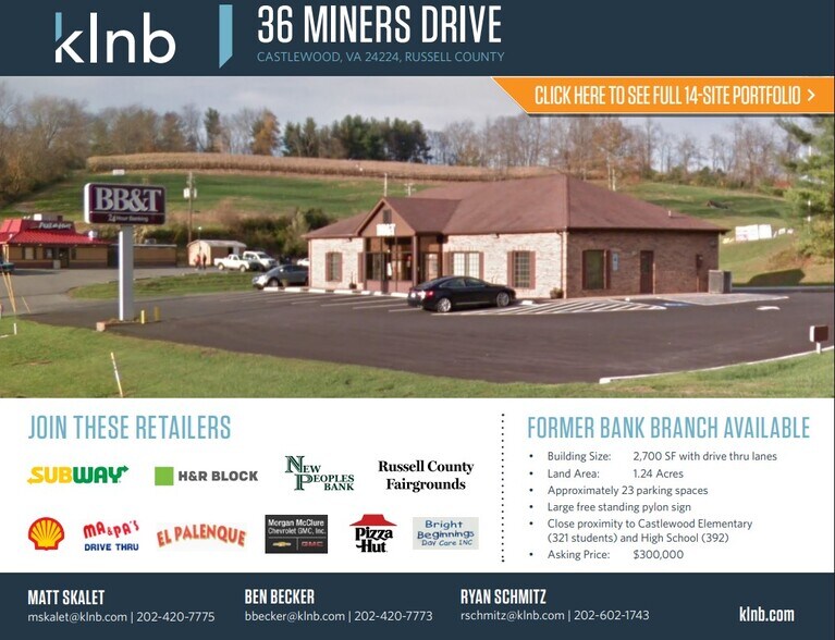 36 Miners Dr, Castlewood, VA à vendre - Photo de l’immeuble – Image 1 sur 2